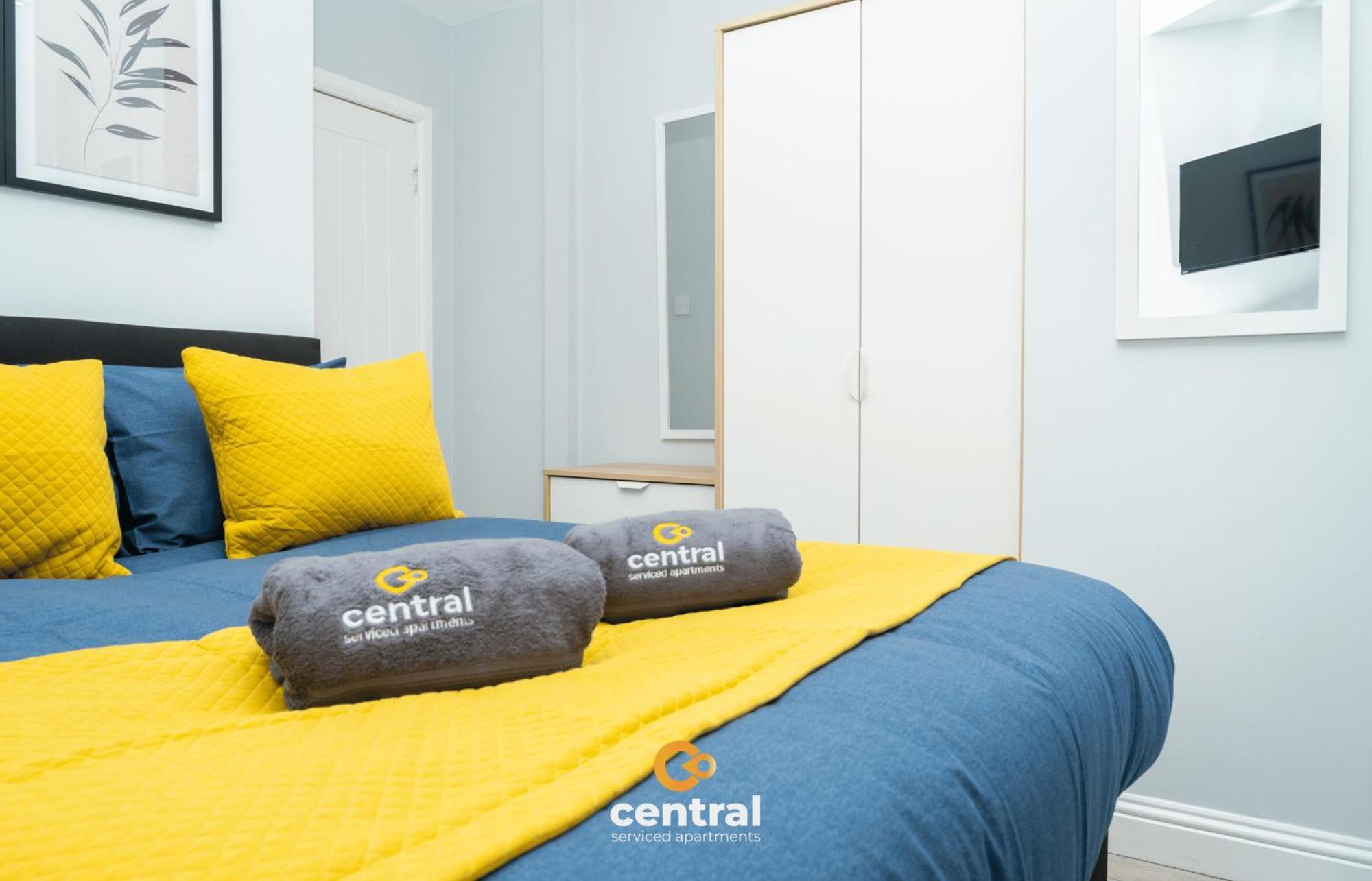 Central Serviced Apartments - 2 Bedroom - Ground Floor - Monthly & Weekly Bookings Welcome - Free Street Parking - 2 Double Beds - Wifi - Smart Tvs In Rooms - Fully Equipped - Heating 24-7 - Contractor & Short Stay Favourite Dundee Exterior foto